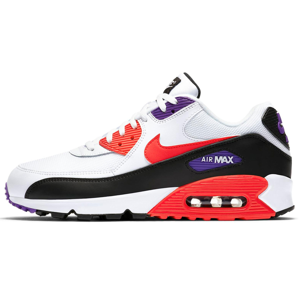 Кроссовки Nike AIR MAX 90 ESSENTIAL / Мужской / 44 / Белый/Черный/Красный photo 1