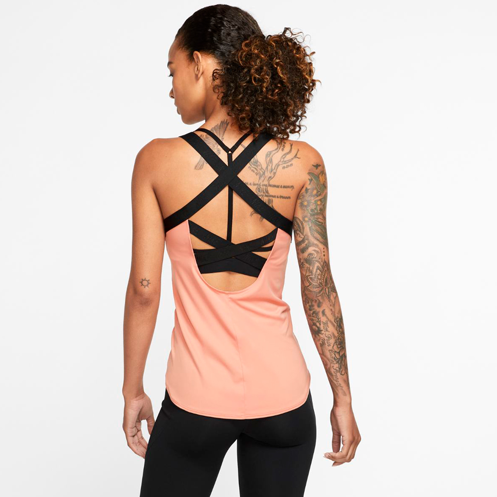 Maiou Nike W NK DRY TANK ELASTIKA / Femei / S / Roz photo 3