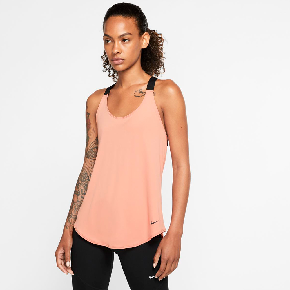 Maiou Nike W NK DRY TANK ELASTIKA / Femei / S / Roz photo 4