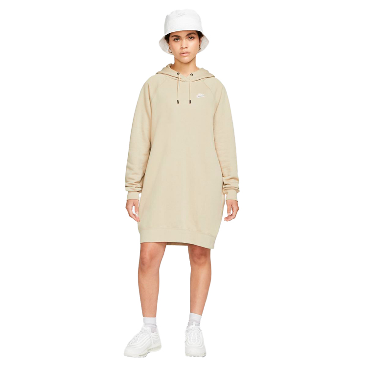 Rochie Nike W NSW ESSNTL FLC DRESS XS Bej Femei photo 2