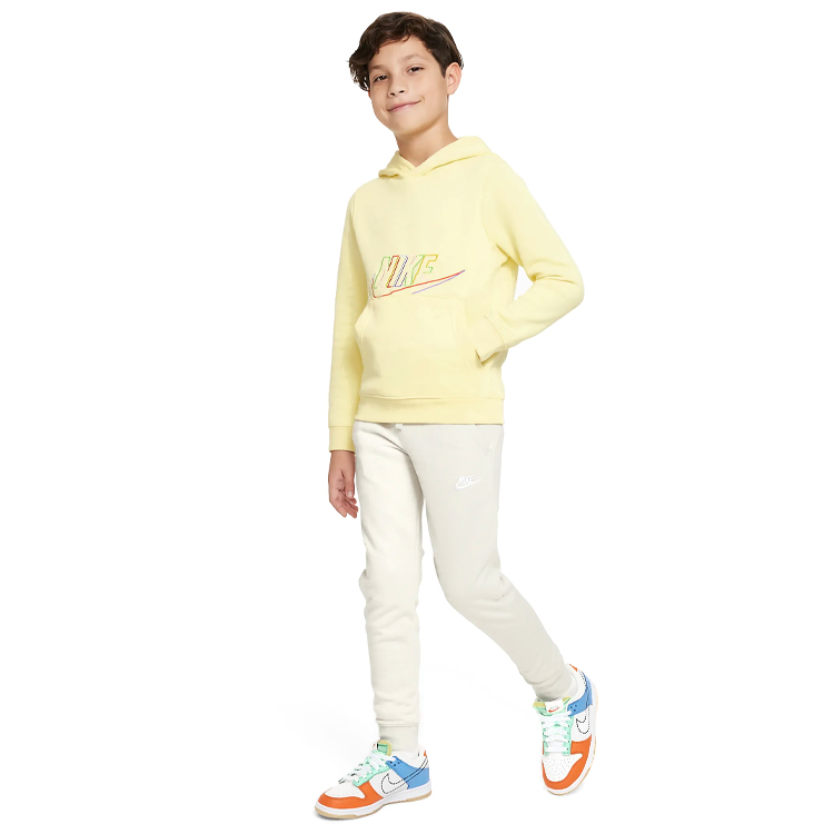 Hanorac Nike B NSW HOODIE HBR CORE / Barbati / XS / Galben photo 4
