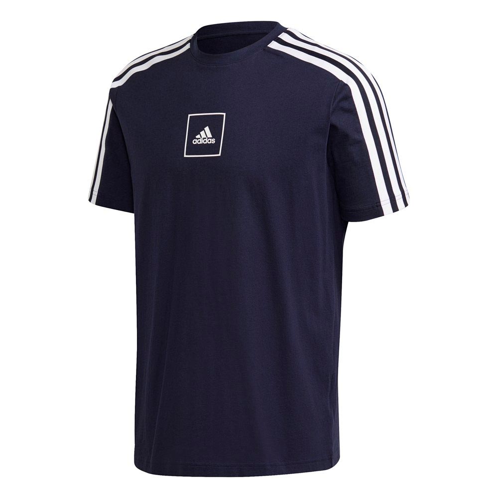 Tricou bărbătesc Adidas M 3S Tape Tee S Albastru photo 1 Tricou bărbătesc Adidas M 3S Tape Tee S Albastru photo 1