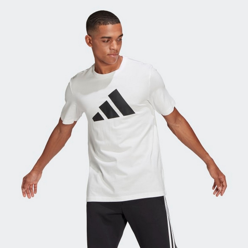 Tricou bărbătesc Adidas M FI Tee BOS A S Alb photo 2