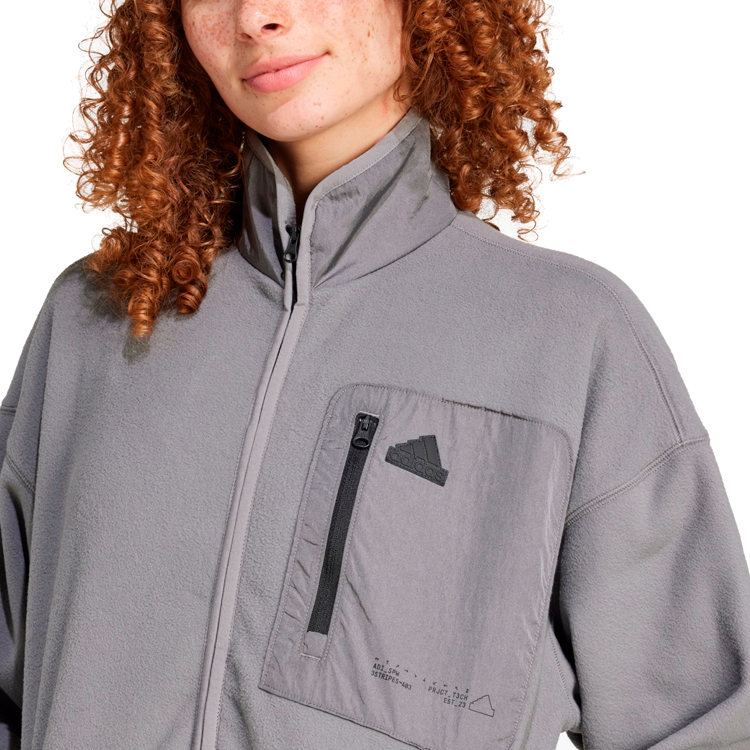 Hanorac Adidas W CE TT XXS Gri Femei photo 5
