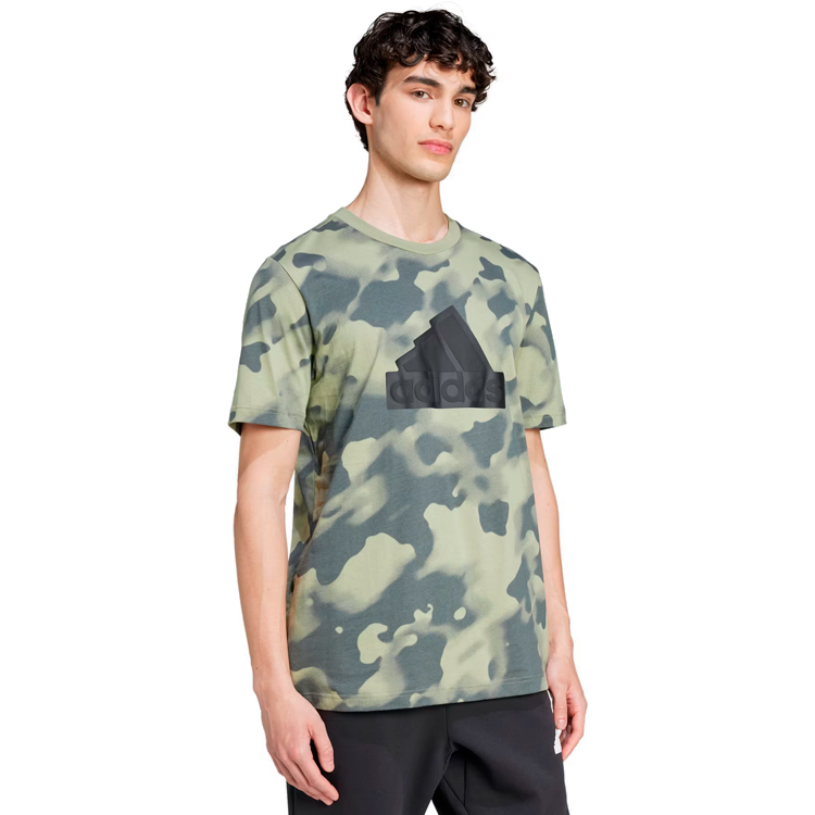 Tricou bărbătesc Adidas M FI BOS T AOP S Multicolor photo 3