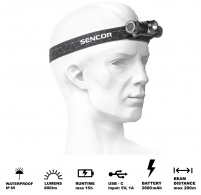 Lanterna frontala Sencor SLL706 thumbnav 7