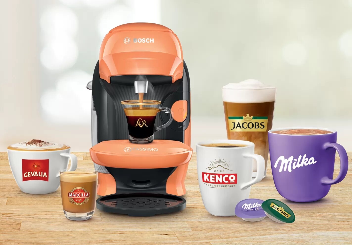 Aparat de cafea Cu capsule Bosch TAS1106 / 3.3 bar / Cu capsule photo 5