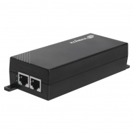 EDIMAX GP-101IT, Gigabit PoE+ Injector, IEEE 802.3af/at compliant, Data and power carried over the same cable up to 100 meters, Supports PoE PSE devices up to 30W, plastic case thumbnav 1