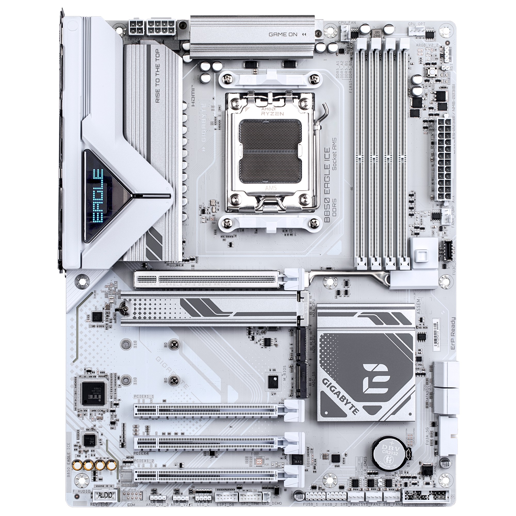 Placa de baza GIGABYTE B850 EAGLE ICE/ AM5 / B850 / DDR5 / ATX photo 2