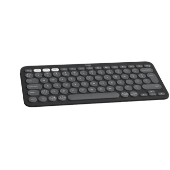 Беспроводная Клавиатура Logitech Pebble Keys2 K380s / Bluetooth / Graphite photo 2