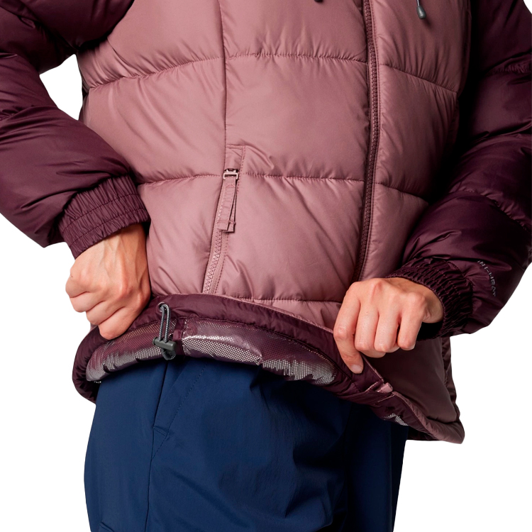 Scurta Columbia Pike Lake II Insulated Jacket XS Bordo-roz Femei photo 4