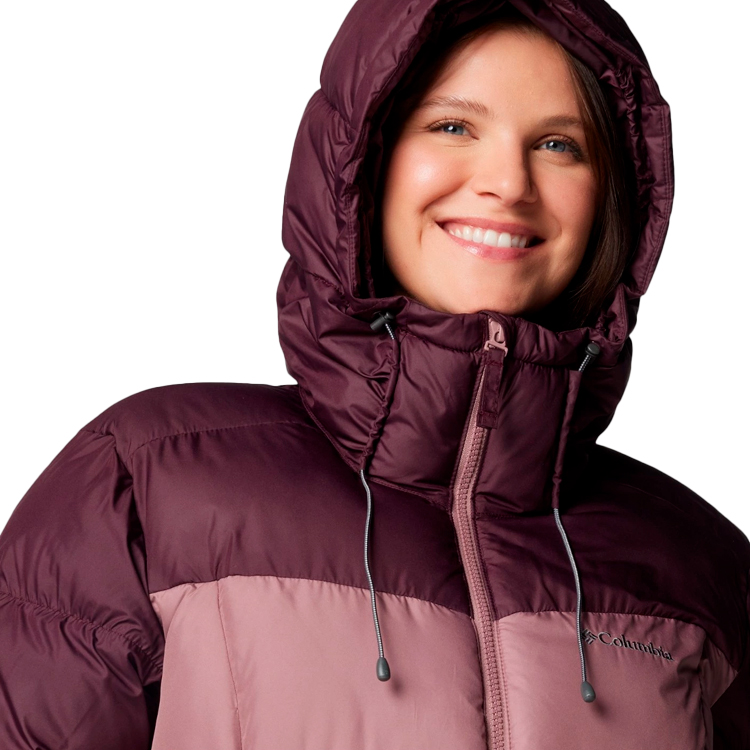 Scurta Columbia Pike Lake II Insulated Jacket XS Bordo-roz Femei photo 5