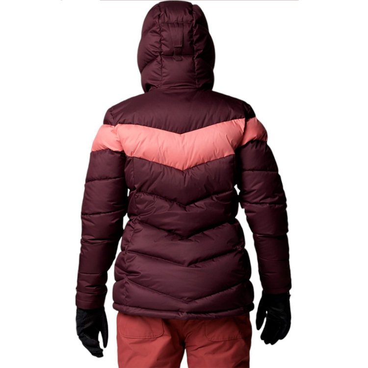Scurta Columbia Abbott Peak II Insulated Jacket XS Bordo Femei photo 2