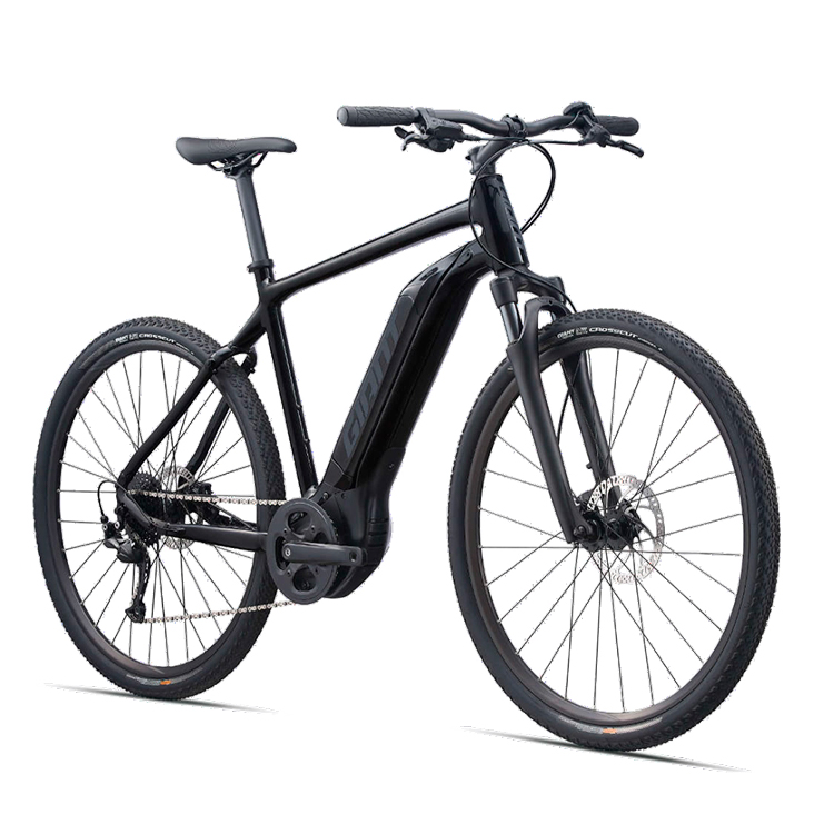 Bicicleta electrica Giant Roam E+ GTS 25km/h Black photo 2