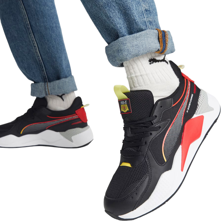 Кроссовки Puma RS-X 3D PUMA / Мужской / 41 / Черный/Красный photo 3