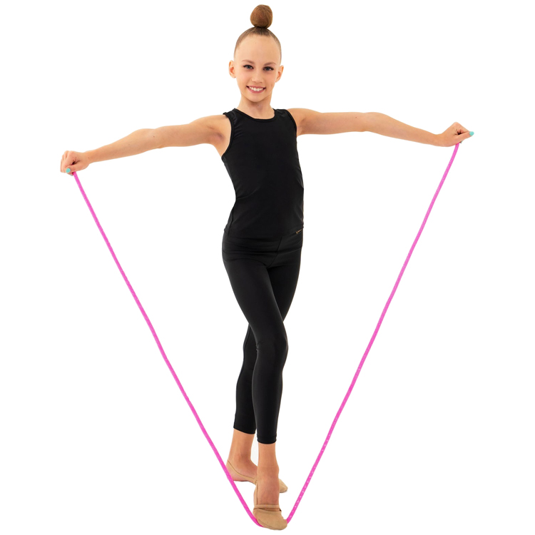 Coarda gimnastica 4483707 Grace Dance, Roz photo 3