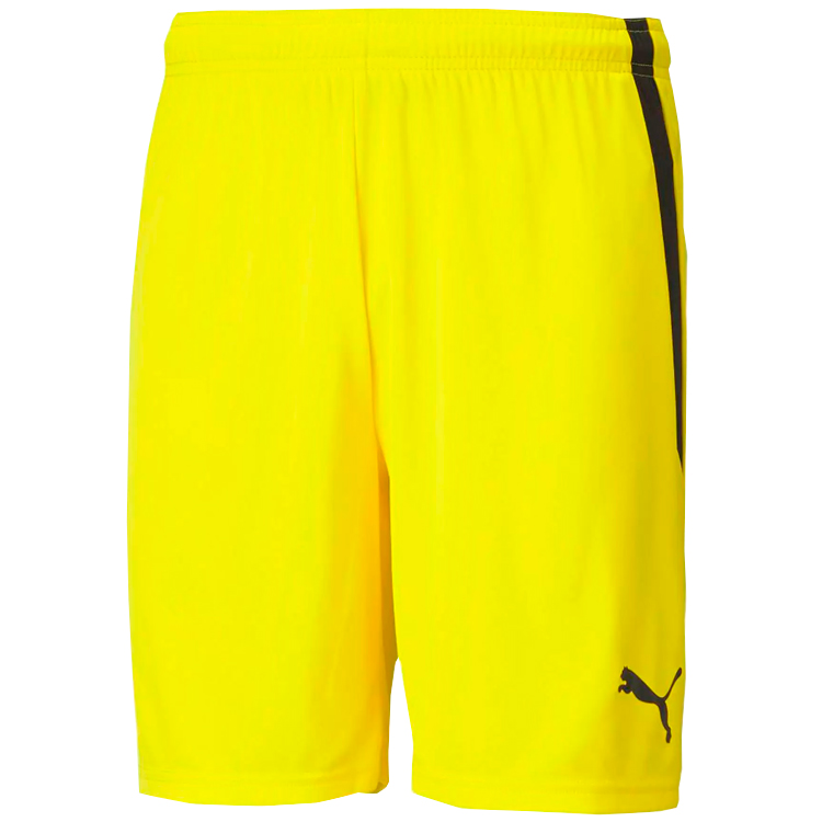 Шорты мужские Puma teamLIGA Shorts Cyber S Желтый photo 1