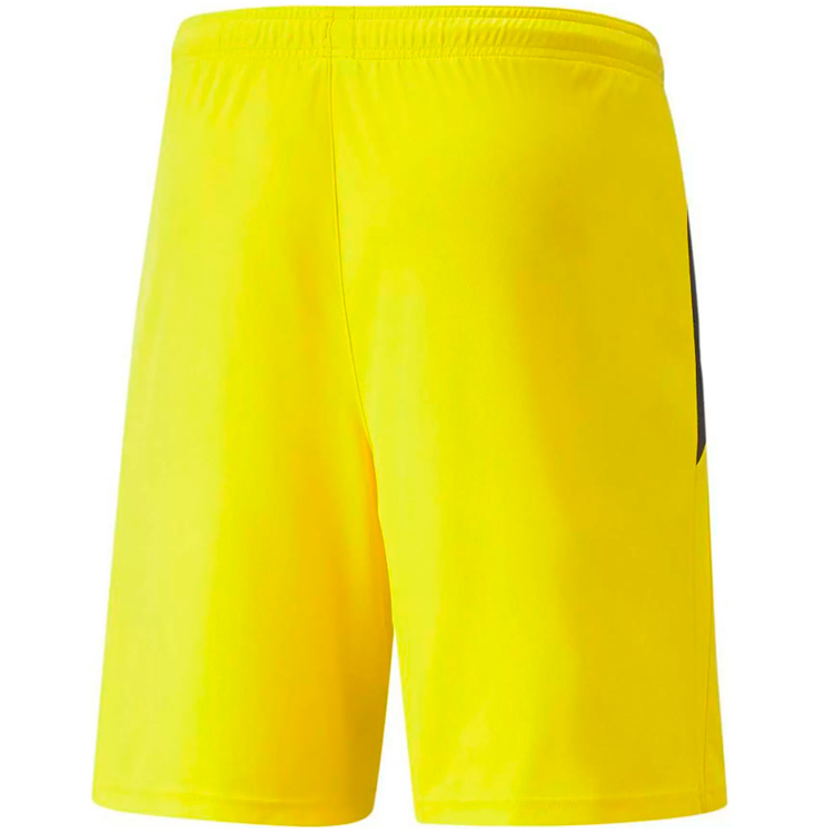 Шорты мужские Puma teamLIGA Shorts Cyber S Желтый photo 2