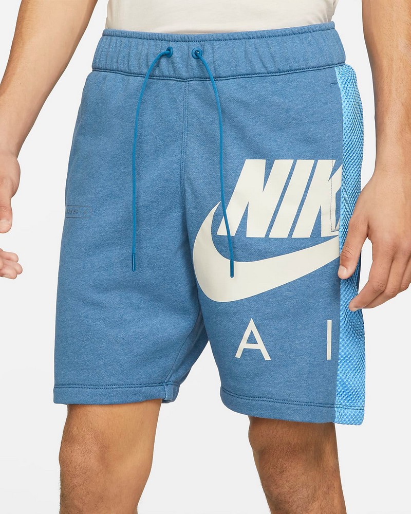 Sorti de bărbați Nike M NSW AIR FT SHORT XS Albastru photo 2