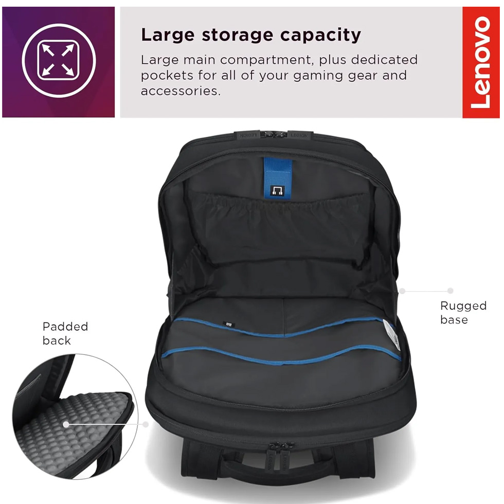 Rucsac p/u notebook Lenovo Armored Backpack II (GX40V10007) photo 9