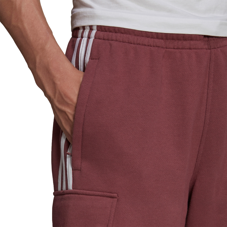 Sorti de bărbați Adidas 3S CARGO SHORT S Bordo photo 3