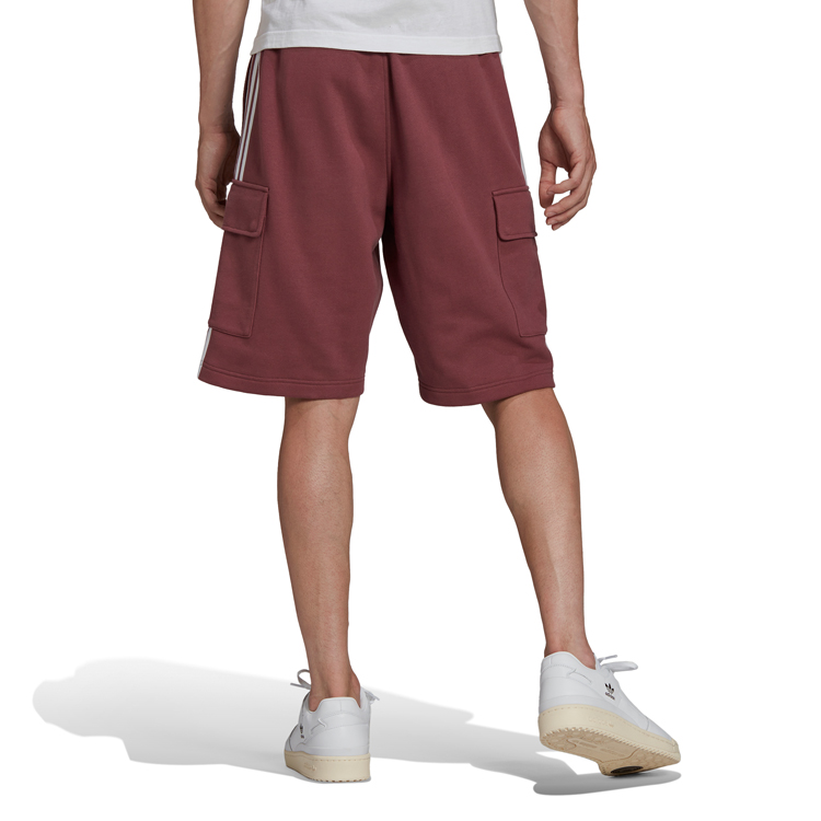 Sorti de bărbați Adidas 3S CARGO SHORT S Bordo photo 4