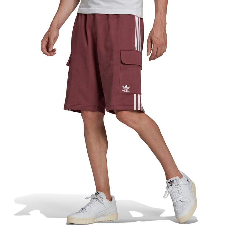 Sorti de bărbați Adidas 3S CARGO SHORT S Bordo photo 6