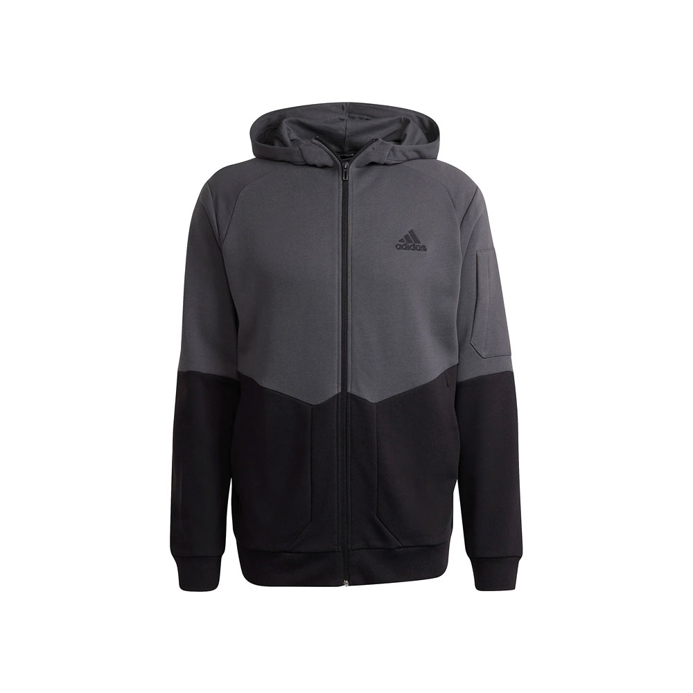 Hanorac pt bărbați Adidas M GMDY FZ HD M Negru-gri photo 1
