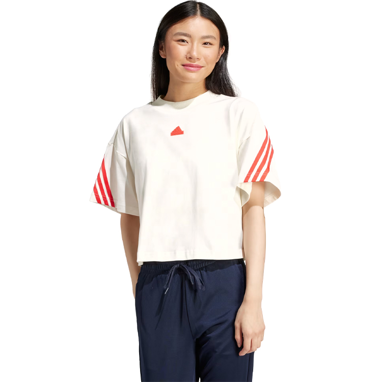 Футболка Adidas W FI 3S TEE XS Белый Женский photo 2