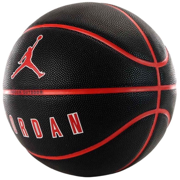 Minge basket Nike J100825401707 / Marimea 7 / Negru-rosu photo 2