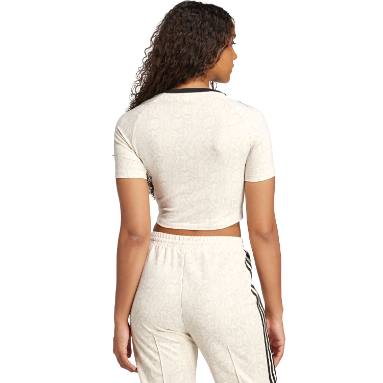 Tricou Adidas SNAKE BABY TEE XXS Alb Femei photo 4