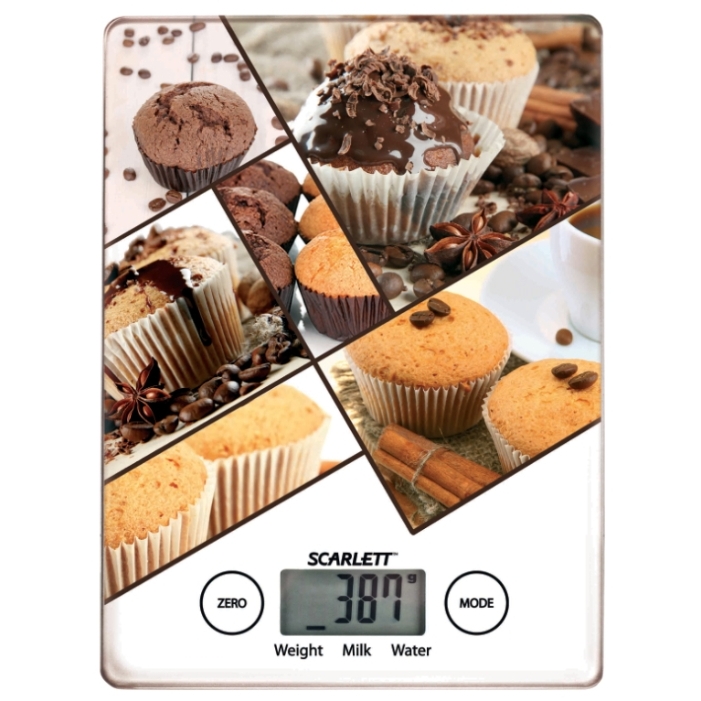Кухонные весы Scarlett SCKS57P07, 5 кг, Белый photo 1 Кухонные весы Scarlett SCKS57P07, 5 кг, Белый photo 1