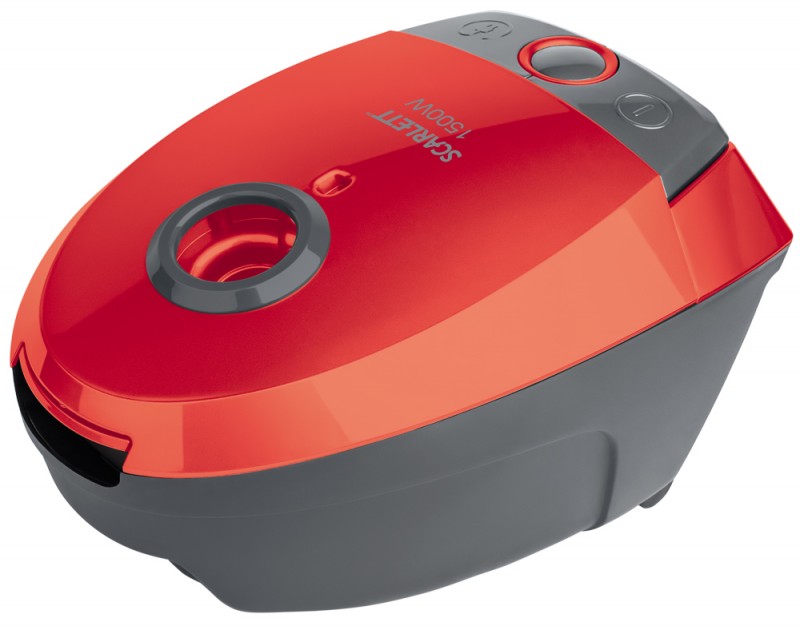 Aspirator cu sac Scarlett SCVC80B07 / 1500W / Rosu photo 1 Aspirator cu sac Scarlett SCVC80B07 / 1500W / Rosu photo 1