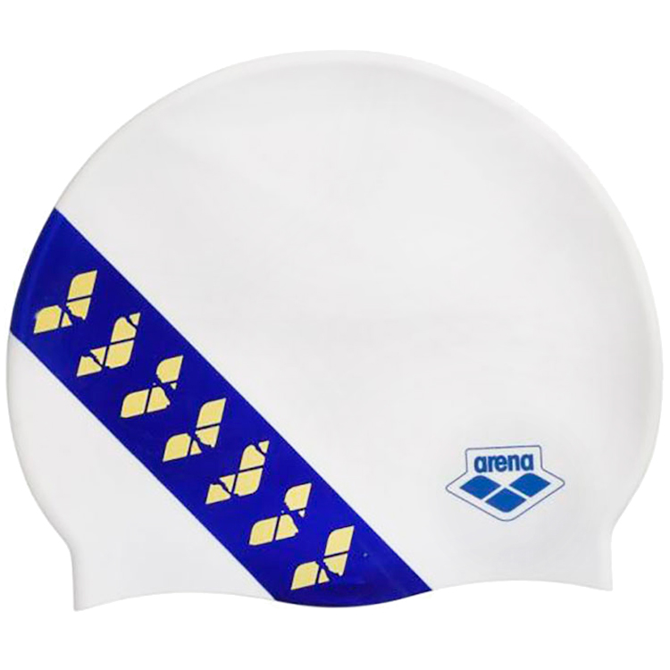 Casca de inot silicon Arena TEAM STRIPE CAP 001463-108 Alb photo 1 Casca de inot silicon Arena TEAM STRIPE CAP 001463-108 Alb photo 1