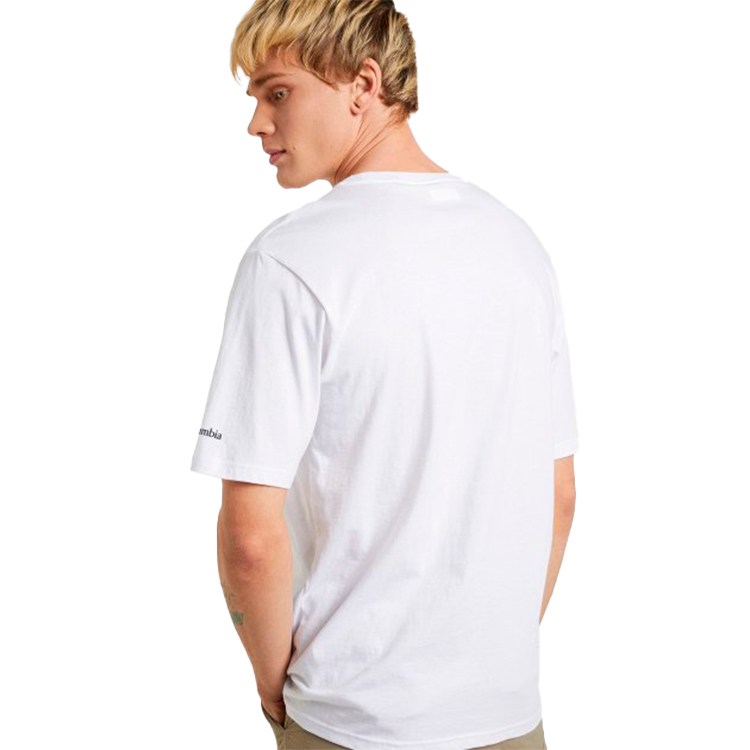 Футболка мужская Columbia CSC Basic Logo Short Sleeve Shirt S Белый photo 5