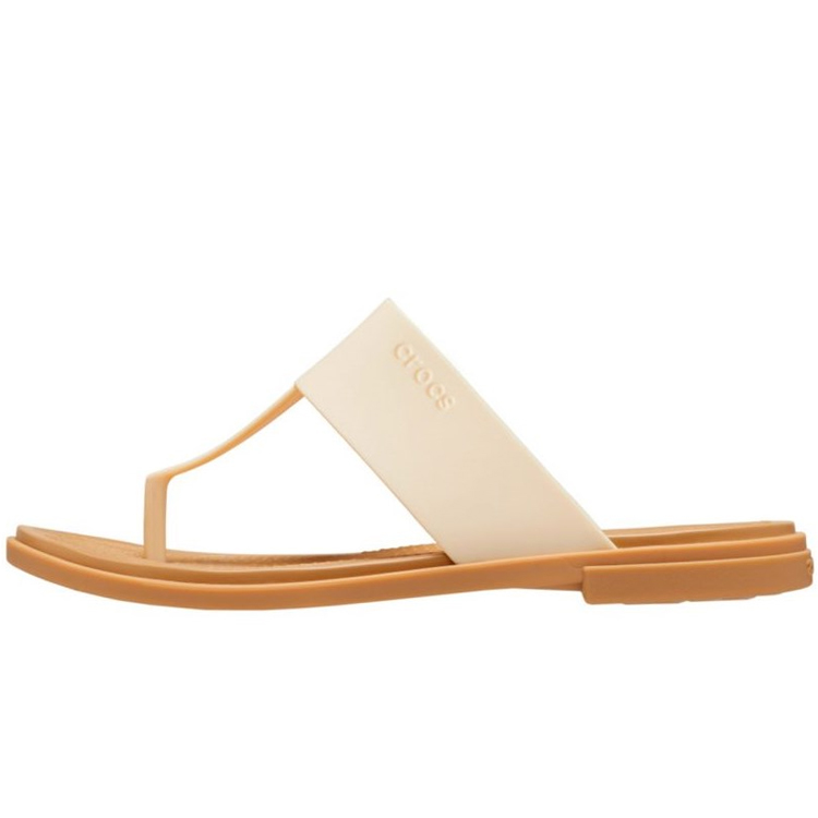 Slapi Crocs Tulum Flip W pt Femei / 36-37 / Bej photo 1 Slapi Crocs Tulum Flip W pt Femei / 36-37 / Bej photo 1