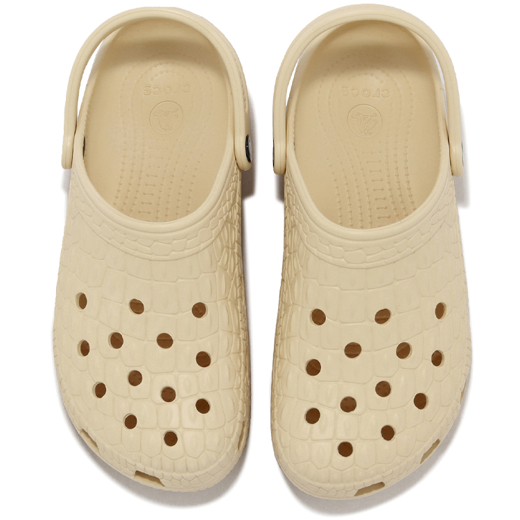 Slapi Crocs Crocskin Clog pt Femei / 37-38 / Bej photo 5
