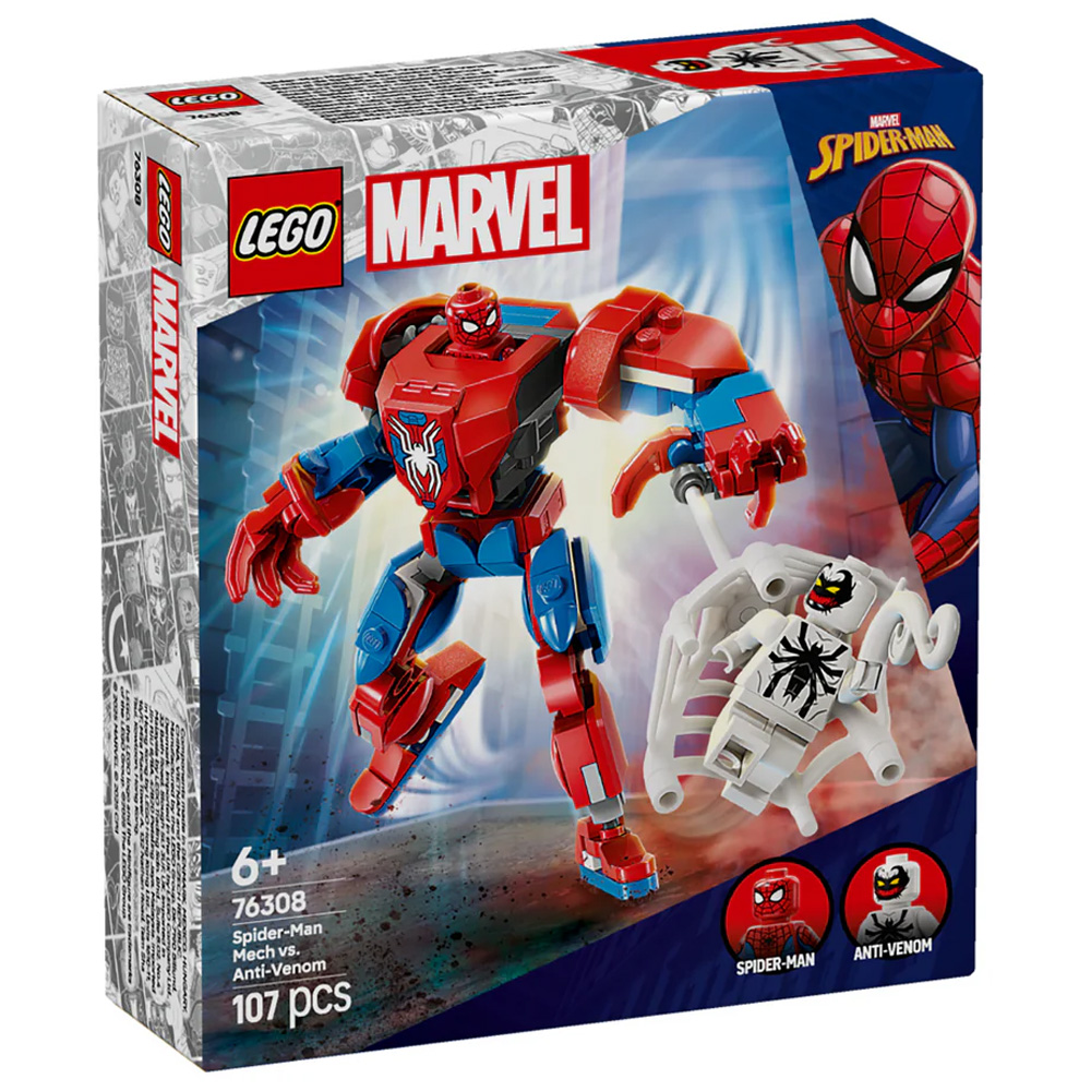 Конструктор Lego Marvel Spider-Man Mech vs. Anti-Venom 76308  от 6+ лет photo 1