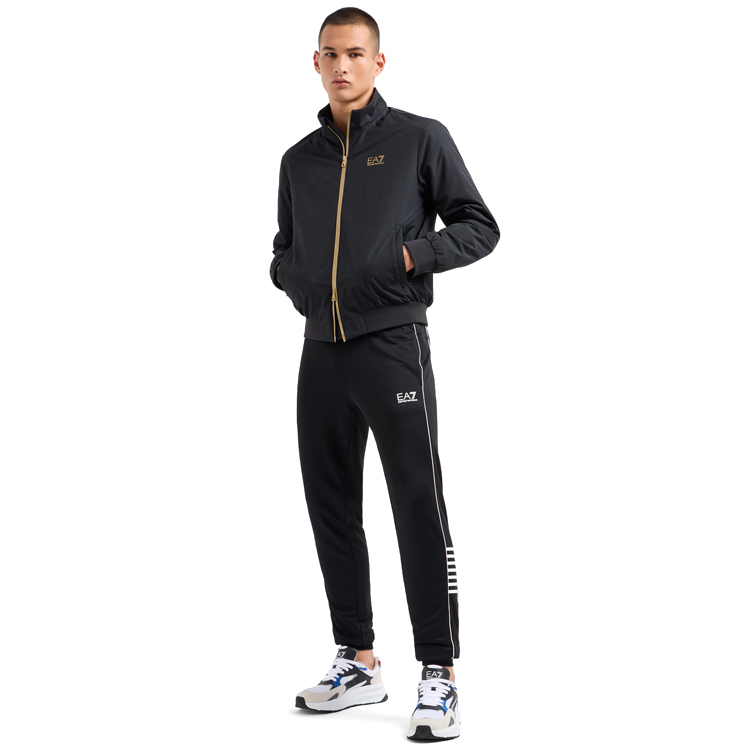 Geacă pt Barbati EA7 EMPORIO ARMANI CORE IDENTITY BOMBER IN TECHNICAL S Negru photo 2