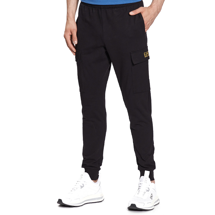 Брюки EA7 EMPORIO ARMANI PANTALONI S Черный Мужской photo 3