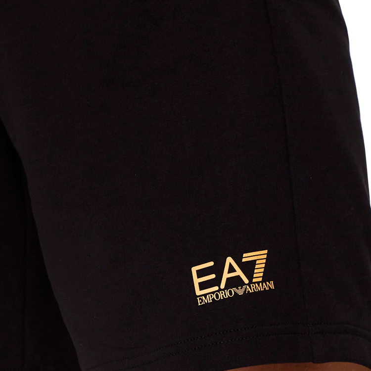 Sorti de bărbați EA7 EMPORIO ARMANI TRAIN CORE ID M SHORTS COFT CC S Negru photo 4