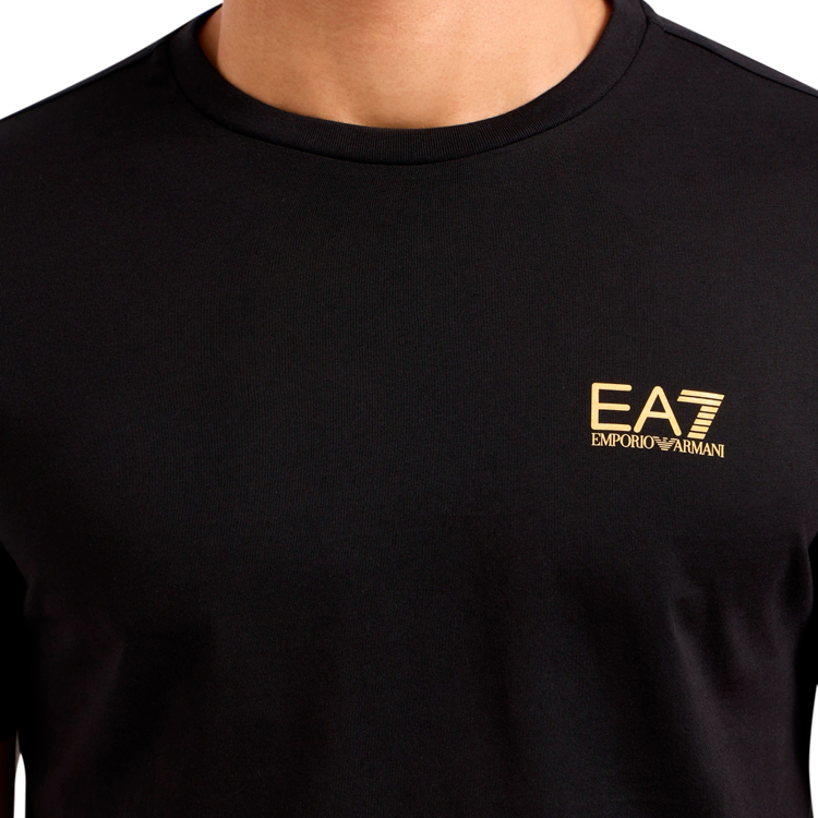 Tricou bărbătesc EA7 EMPORIO ARMANI TRAIN CORE ID M TEE SS CO CC S Negru photo 2