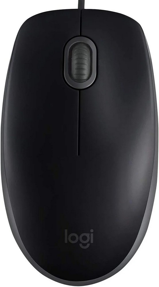 Mouse fara fir Logitech B110 (910-005508) Negru / Optic / Negru photo 1