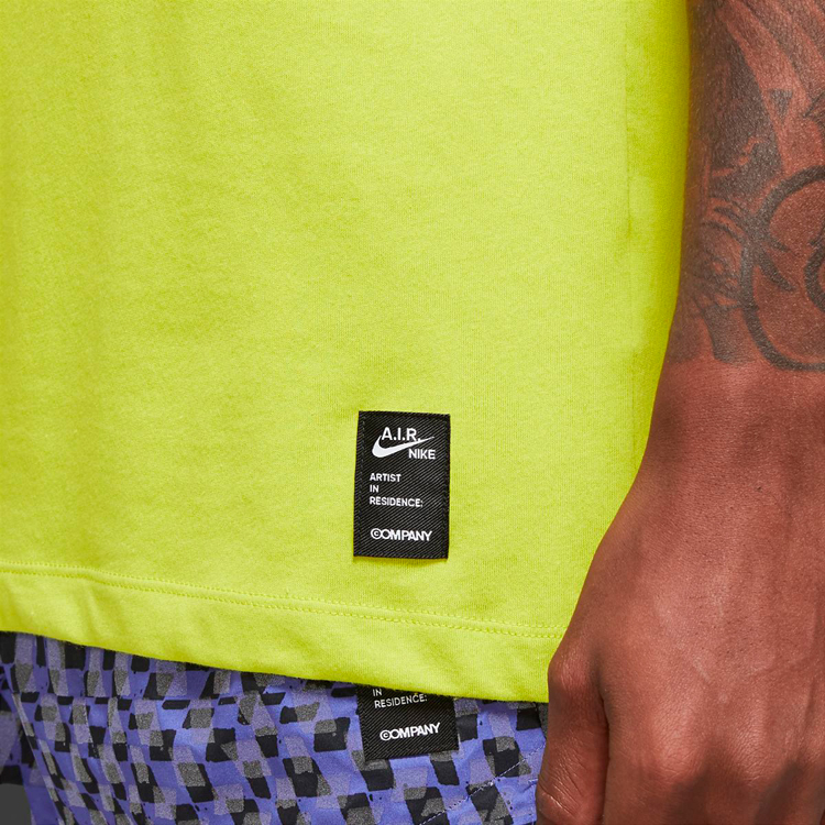 Tricou bărbătesc Nike Dri-FIT A.I.R. Chaz Bear L Galben photo 2