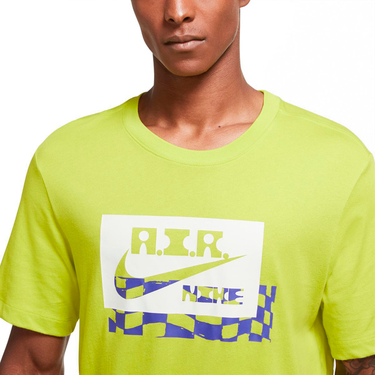 Tricou bărbătesc Nike Dri-FIT A.I.R. Chaz Bear L Galben photo 4