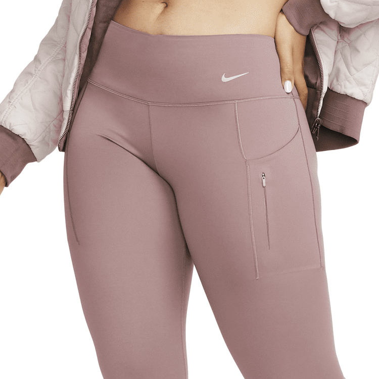 Легинсы Nike W NK DF GO MR TGHT / Женский / XS / Сиреневый photo 3
