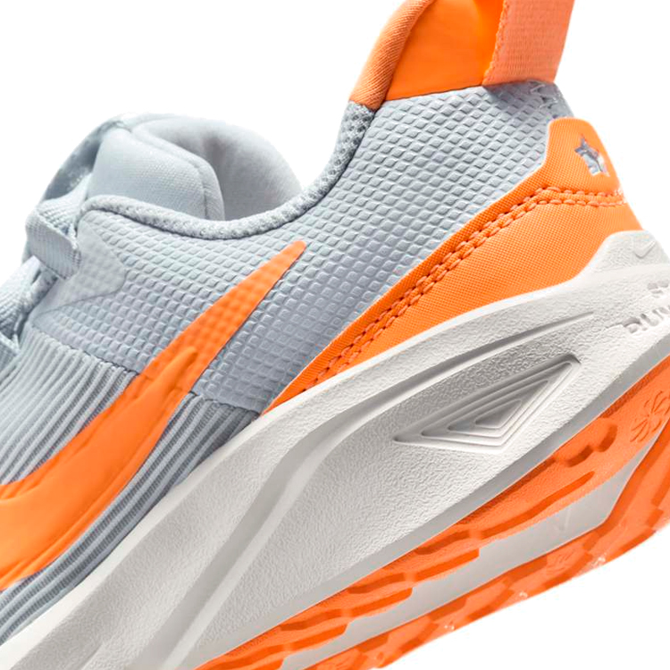 Кроссовки Nike STAR RUNNER 4 NN (PS) / Унисекс / 34 / Серый/Оранжевый photo 5