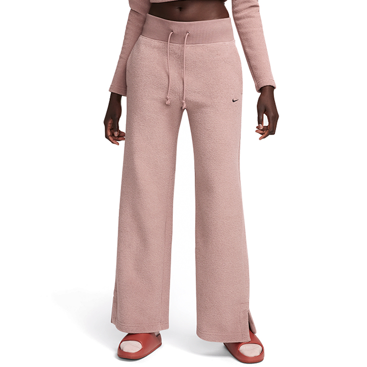 Pantaloni Nike W NSW PHNX PLSH HR PANT WIDE