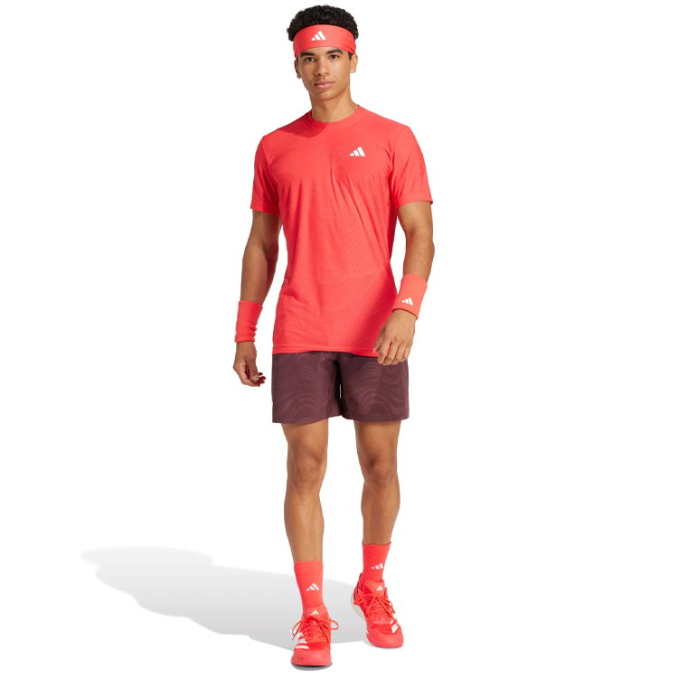 Tricou bărbătesc Adidas FLFT TEE PRO XXL Rosu photo 2