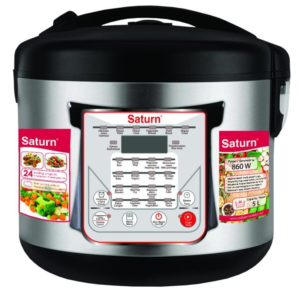 Multifierbator Saturn ST-MC9208 / / 860 / 24 programe / Negru / Rosu photo 1 Multifierbator Saturn ST-MC9208 / / 860 / 24 programe / Negru / Rosu photo 1